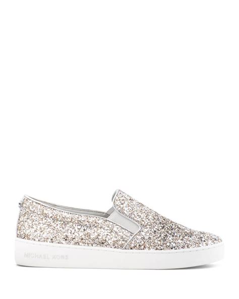 michael kors keaton slip on sneaker|michael kors glitter slip on.